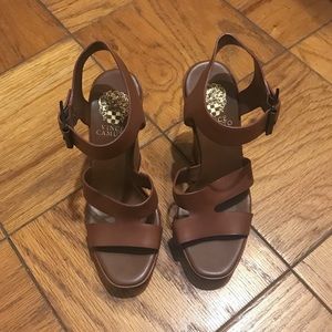 Vince Camuto Women’s Leather Wedges